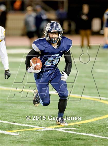 Thumbnail 3 in Pleasant Valley vs Saint Francis (CIF NorCal Regional 2-A Division Final) photogallery.