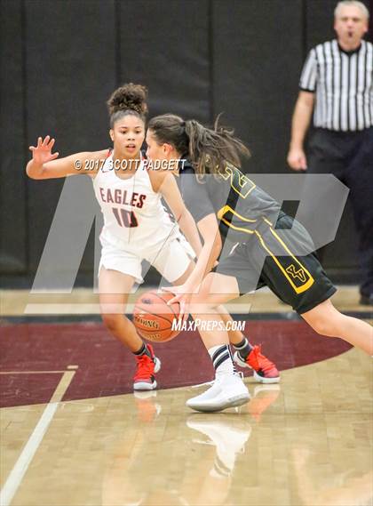 Thumbnail 2 in Yucca Valley vs. Valley View (Mustang Tip-Off Classic) photogallery.