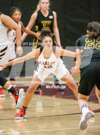 Thumbnail 3 in Yucca Valley vs. Valley View (Mustang Tip-Off Classic) photogallery.