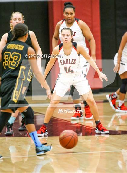 Thumbnail 1 in Yucca Valley vs. Valley View (Mustang Tip-Off Classic) photogallery.