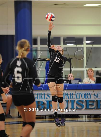 Thumbnail 3 in Girls Prep vs Lookout Valley photogallery.