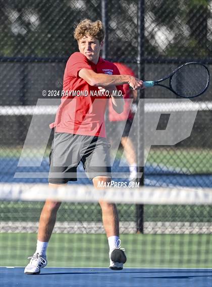 Thumbnail 3 in Frankton vs Noblesville (IHSAA Region 14 Semifinal) photogallery.