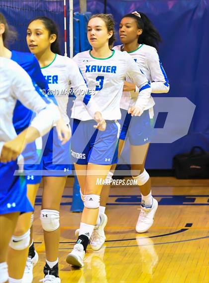 Thumbnail 2 in Xavier College Prep vs. North Oldham (Nike Tournament of Champions) photogallery.