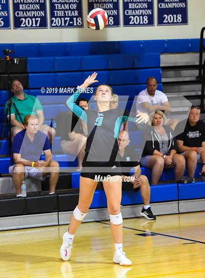 Thumbnail 2 in Xavier College Prep vs. North Oldham (Nike Tournament of Champions) photogallery.
