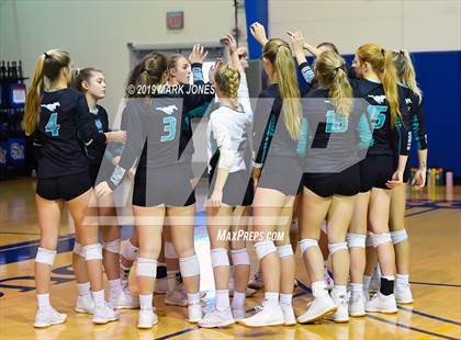 Thumbnail 1 in Xavier College Prep vs. North Oldham (Nike Tournament of Champions) photogallery.