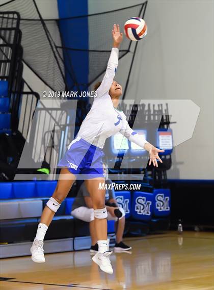 Thumbnail 2 in Xavier College Prep vs. North Oldham (Nike Tournament of Champions) photogallery.