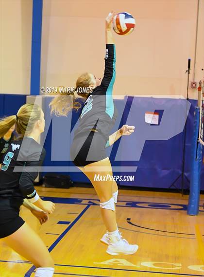 Thumbnail 2 in Xavier College Prep vs. North Oldham (Nike Tournament of Champions) photogallery.