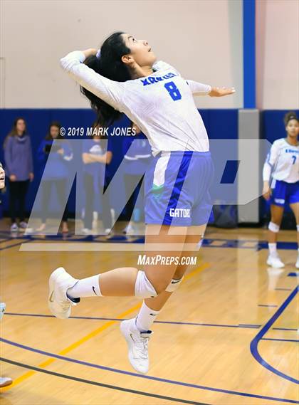 Thumbnail 1 in Xavier College Prep vs. North Oldham (Nike Tournament of Champions) photogallery.