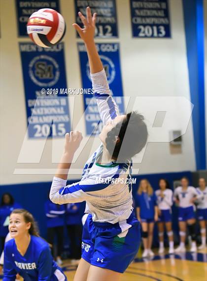 Thumbnail 2 in Xavier College Prep vs. North Oldham (Nike Tournament of Champions) photogallery.