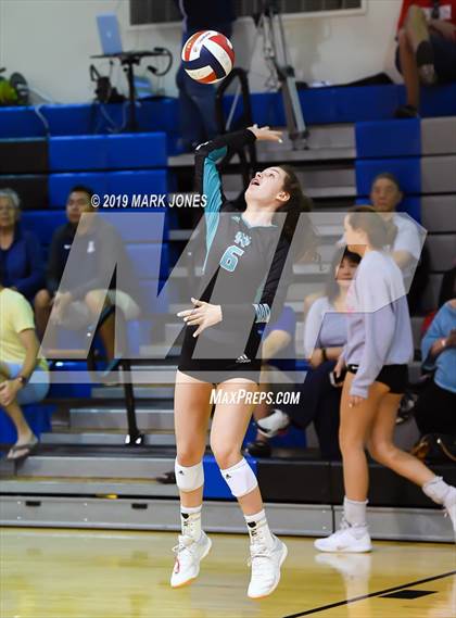 Thumbnail 2 in Xavier College Prep vs. North Oldham (Nike Tournament of Champions) photogallery.