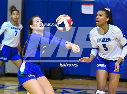 Thumbnail 1 in Xavier College Prep vs. North Oldham (Nike Tournament of Champions) photogallery.