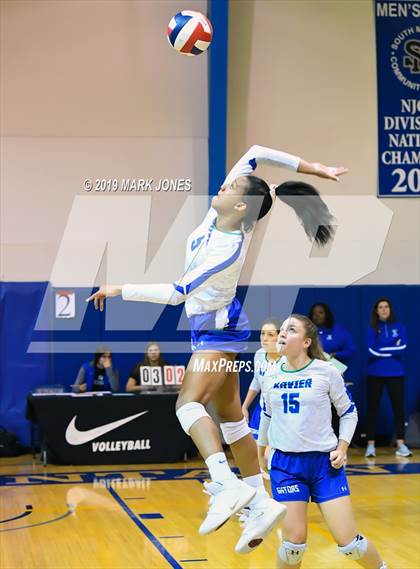 Thumbnail 1 in Xavier College Prep vs. North Oldham (Nike Tournament of Champions) photogallery.