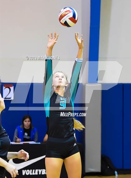 Thumbnail 1 in Xavier College Prep vs. North Oldham (Nike Tournament of Champions) photogallery.
