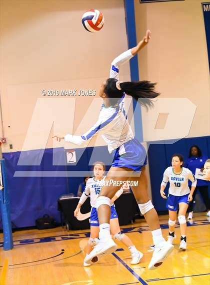 Thumbnail 1 in Xavier College Prep vs. North Oldham (Nike Tournament of Champions) photogallery.