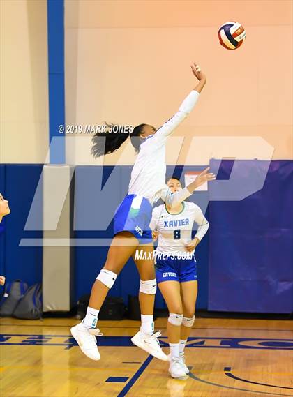 Thumbnail 2 in Xavier College Prep vs. North Oldham (Nike Tournament of Champions) photogallery.