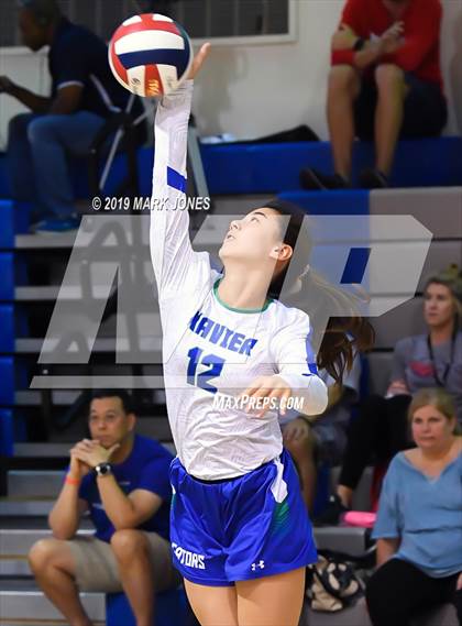 Thumbnail 1 in Xavier College Prep vs. North Oldham (Nike Tournament of Champions) photogallery.