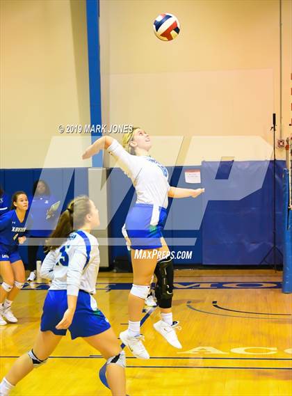 Thumbnail 2 in Xavier College Prep vs. North Oldham (Nike Tournament of Champions) photogallery.