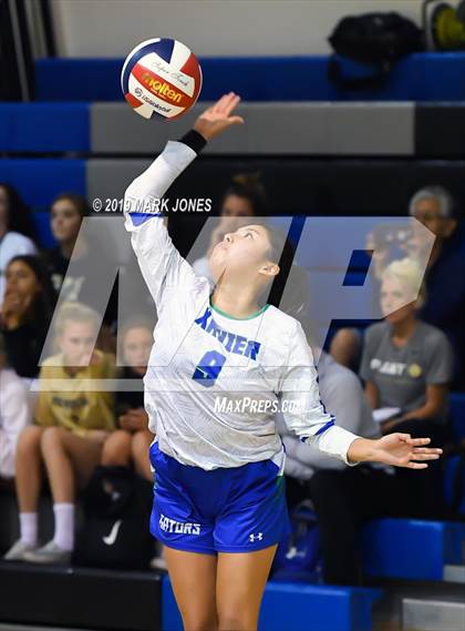 Thumbnail 2 in Xavier College Prep vs. North Oldham (Nike Tournament of Champions) photogallery.