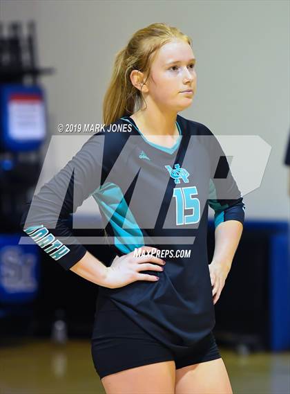 Thumbnail 1 in Xavier College Prep vs. North Oldham (Nike Tournament of Champions) photogallery.