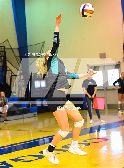 Thumbnail 2 in Xavier College Prep vs. North Oldham (Nike Tournament of Champions) photogallery.