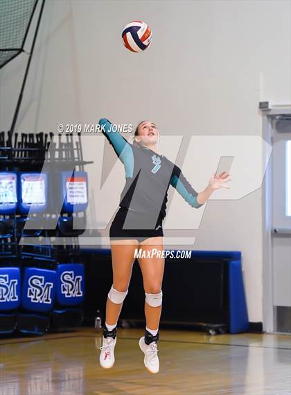 Thumbnail 1 in Xavier College Prep vs. North Oldham (Nike Tournament of Champions) photogallery.