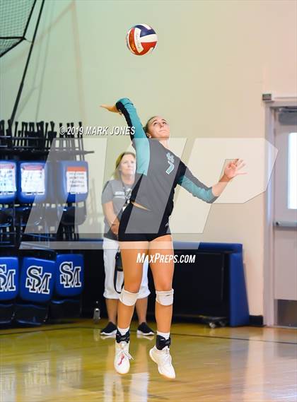 Thumbnail 1 in Xavier College Prep vs. North Oldham (Nike Tournament of Champions) photogallery.