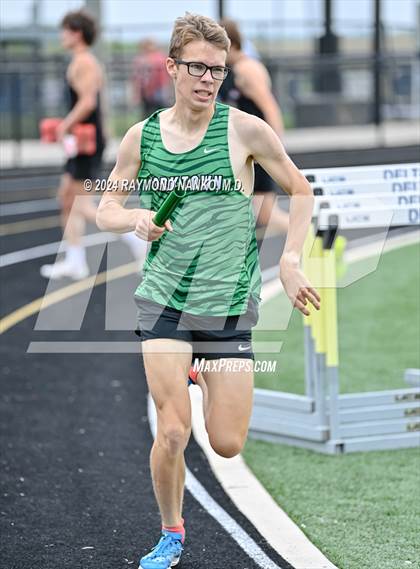 Thumbnail 2 in IHSAA Delta Sectionals (4 x 800 Meters)  photogallery.