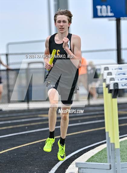 Thumbnail 3 in IHSAA Delta Sectionals (4 x 800 Meters)  photogallery.