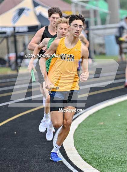 Thumbnail 1 in IHSAA Delta Sectionals (4 x 800 Meters)  photogallery.