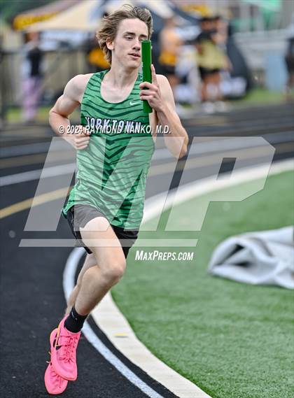 Thumbnail 2 in IHSAA Delta Sectionals (4 x 800 Meters)  photogallery.