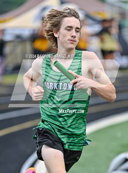 Thumbnail 3 in IHSAA Delta Sectionals (4 x 800 Meters)  photogallery.