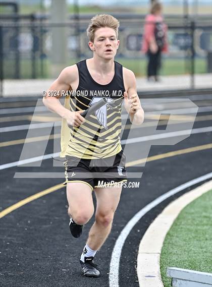 Thumbnail 3 in IHSAA Delta Sectionals (4 x 800 Meters)  photogallery.