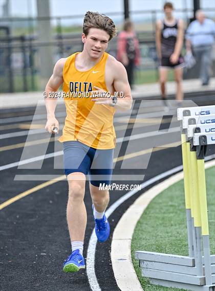 Thumbnail 2 in IHSAA Delta Sectionals (4 x 800 Meters)  photogallery.