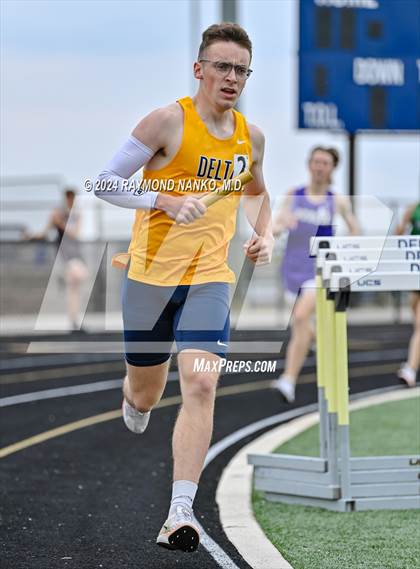 Thumbnail 2 in IHSAA Delta Sectionals (4 x 800 Meters)  photogallery.