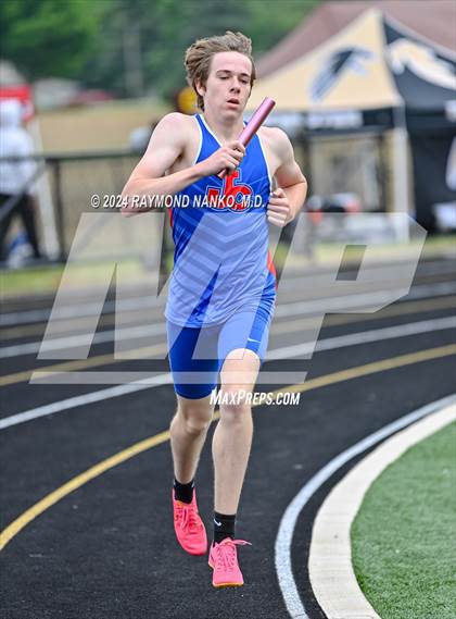 Thumbnail 2 in IHSAA Delta Sectionals (4 x 800 Meters)  photogallery.