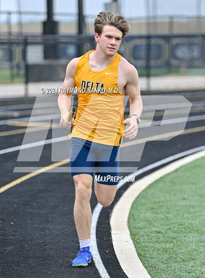 Thumbnail 2 in IHSAA Delta Sectionals (4 x 800 Meters)  photogallery.