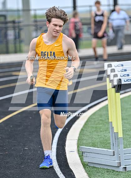 Thumbnail 3 in IHSAA Delta Sectionals (4 x 800 Meters)  photogallery.