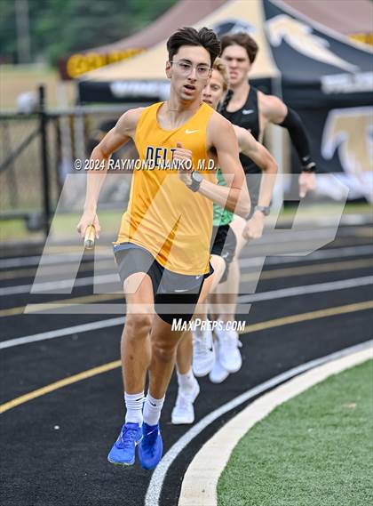 Thumbnail 3 in IHSAA Delta Sectionals (4 x 800 Meters)  photogallery.