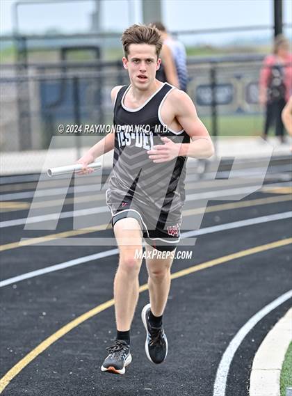 Thumbnail 3 in IHSAA Delta Sectionals (4 x 800 Meters)  photogallery.