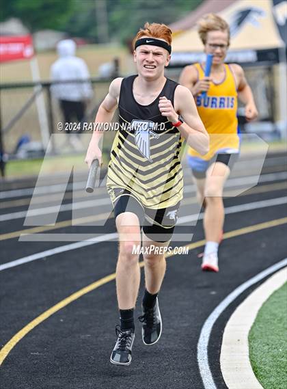 Thumbnail 3 in IHSAA Delta Sectionals (4 x 800 Meters)  photogallery.