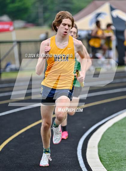 Thumbnail 1 in IHSAA Delta Sectionals (4 x 800 Meters)  photogallery.