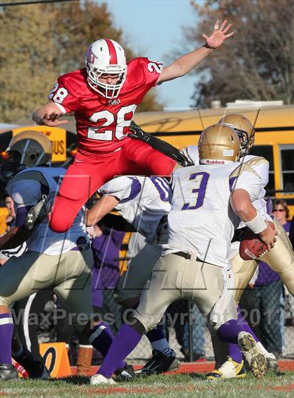 Thumbnail 2 in Carlyle @ Staunton (IHSA 2A Second Round Playoff) photogallery.