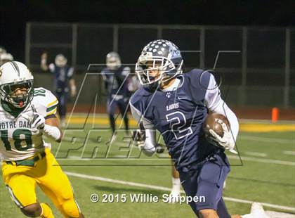 Thumbnail 3 in  Linfield Christian vs Norte Dame (CIF SS Northwest Division Final) photogallery.