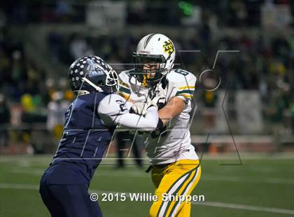 Thumbnail 2 in  Linfield Christian vs Norte Dame (CIF SS Northwest Division Final) photogallery.