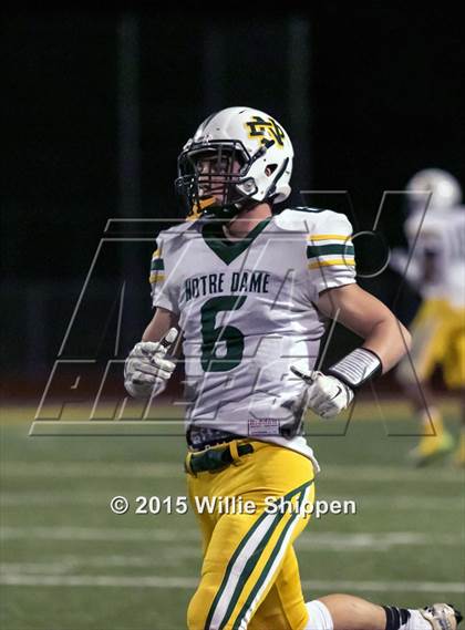 Thumbnail 1 in  Linfield Christian vs Norte Dame (CIF SS Northwest Division Final) photogallery.