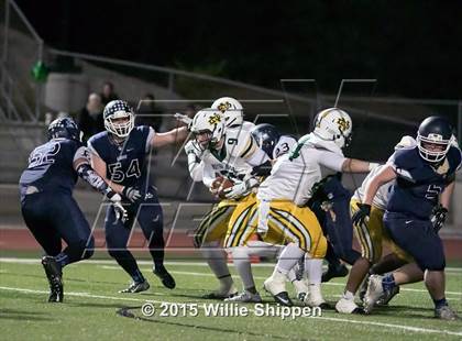 Thumbnail 3 in  Linfield Christian vs Norte Dame (CIF SS Northwest Division Final) photogallery.