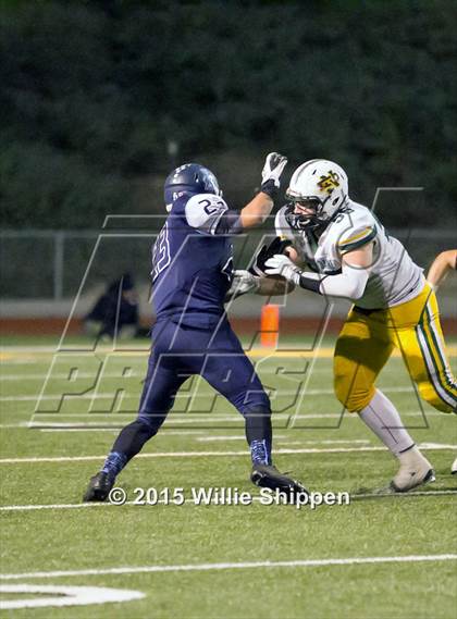 Thumbnail 2 in  Linfield Christian vs Norte Dame (CIF SS Northwest Division Final) photogallery.