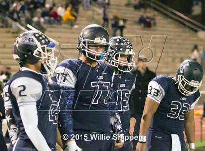 Thumbnail 2 in  Linfield Christian vs Norte Dame (CIF SS Northwest Division Final) photogallery.