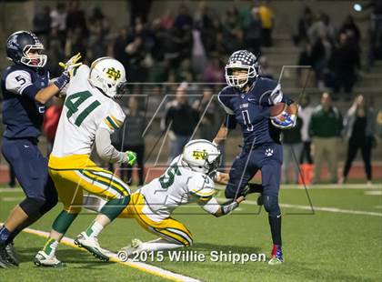Thumbnail 1 in  Linfield Christian vs Norte Dame (CIF SS Northwest Division Final) photogallery.