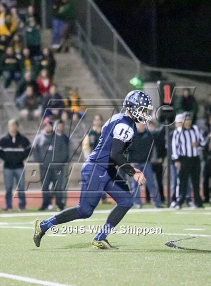 Thumbnail 2 in  Linfield Christian vs Norte Dame (CIF SS Northwest Division Final) photogallery.